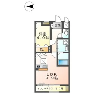 グレイスフル【1階】の間取り