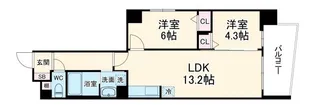 Luce【4階】の間取り