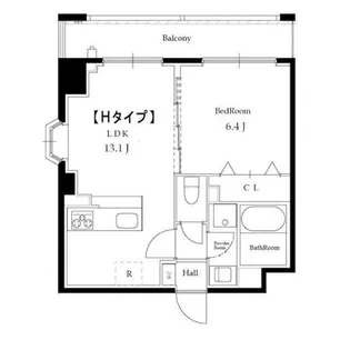 桜テラス【2階】の間取り
