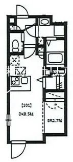My Style vintage 駒込【1階】の間取り