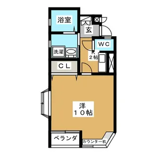 Villa Chantee【5階】の間取り