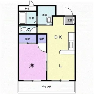 ニューマリッチ【3階】の間取り