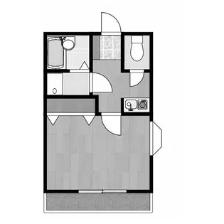 リーズ湘南大船第6【2階】の間取り