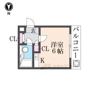 ドリーム東生駒【2階】の間取り