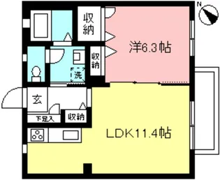 フルハウス【1階】の間取り