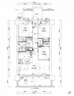 グランフォーレ百道アクアフロント【4階】の間取り