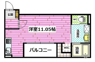 Le Rivage大町東【3階】の間取り