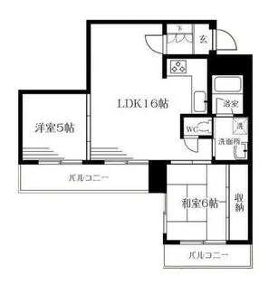 サープラス麻生【3階】の間取り