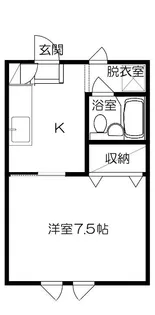 コーポK桜台II【2階】の間取り