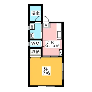 Bel TempoIII【1階】の間取り
