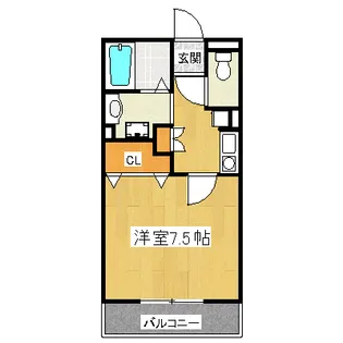 プランドールネスト【1階】の間取り