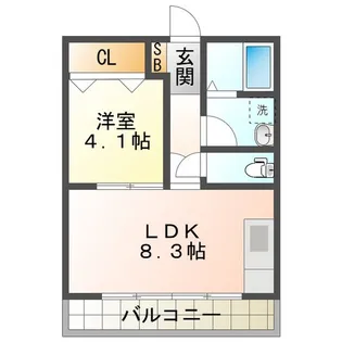 Cocoa【2階】の間取り