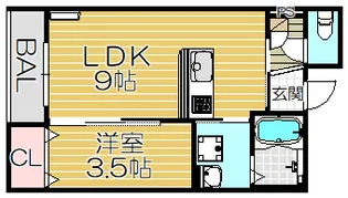 ピュアフィールド建家町【2階】の間取り