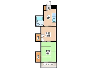 メゾン・ド・ボヌ-ル【3階】の間取り
