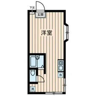 ルネスオダ【1階】の間取り