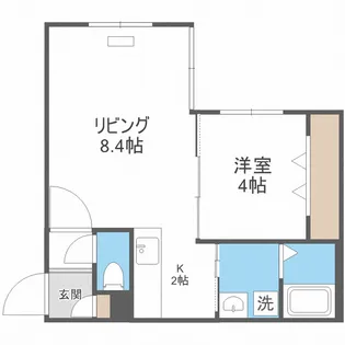 brilliant S17(ブリリアントS17)【4階】の間取り