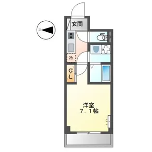 アルトハイム 大師【2階】の間取り