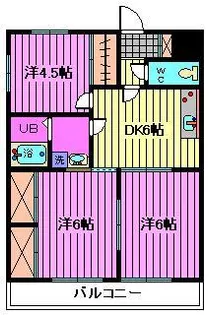 テラス大宮【1階】の間取り