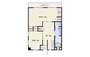 エノキビル【3階】の間取り