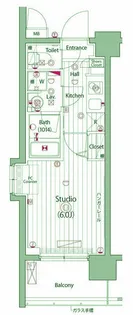 グランドガーラ大森II【10階】の間取り