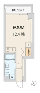 コートモデリア表参道【2階】の間取り