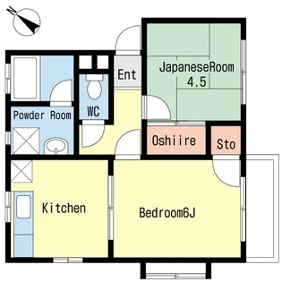 プレゼンスアミティエ【2階】の間取り
