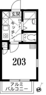リーヴェルポート横浜金沢【2階】の間取り