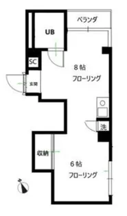 上荻マルモビル【3階】の間取り