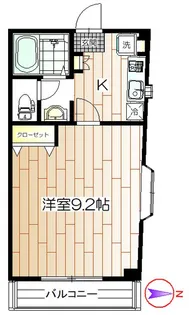 シャトレジョージタウン【3階】の間取り