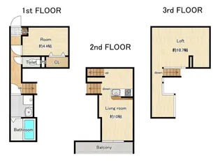 ★LFB APARTMENT東小串★【1階】の間取り