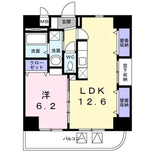 Nexus110【5階】の間取り