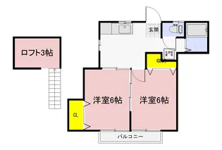 アネックスII【2階】の間取り