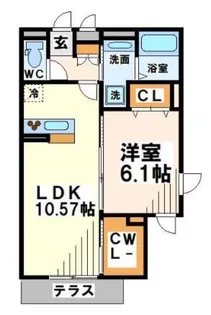 SYハイアII【2階】の間取り