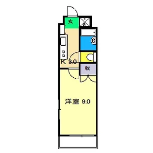 グランヴィーダ瀧【3階】の間取り