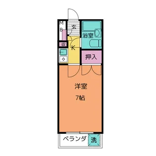 アシスト平針【4階】の間取り