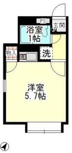 ランドマーク矢野口【3階】の間取り