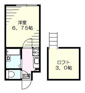ロッシェル上鶴間本町第五【1階】の間取り