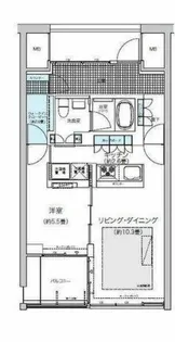 ガーデニエール砧ウエスト【2階】の間取り