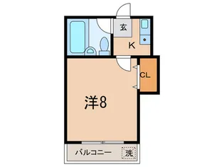 大田ハイツ【2階】の間取り