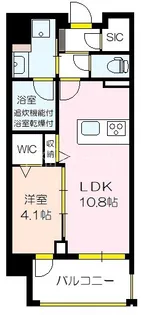 ウェルホームズ法円坂【5階】の間取り