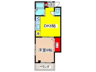 大野マンション【3階】の間取り