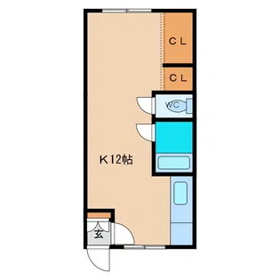 Jewel Fuji【2階】の間取り