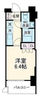 ブランシエスタ浦安【4階】の間取り