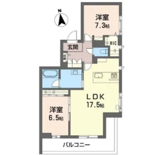 グレイス レジデンス【2階】の間取り