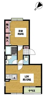 レーベンシマ【2階】の間取り