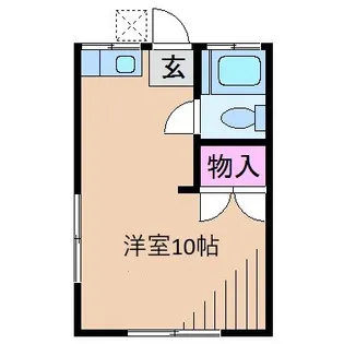 オーネットハイツ【1階】の間取り