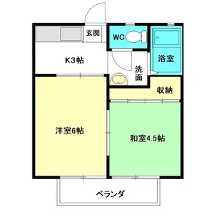 パナハイツモリ【1階】の間取り