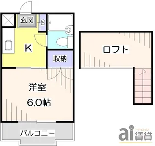 サンハイツエクセル【2階】の間取り