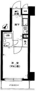 メインステージ十条【5階】の間取り