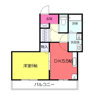ファーストヒル竹山【3階】の間取り